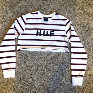 HUF crop sweatshirt, Medium